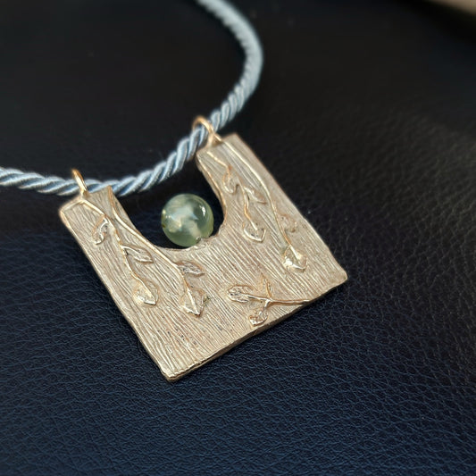 COLLANA MEMORIES CON PREHNITE